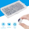 Yinpecly 150PCS M3 Locknuts M3x0.5mm Nylon Insert Hex Lock Nuts