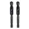 sourcing map 2pcs Combination Drill and Tap Bits Metric M10