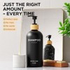 Shampoo and Conditioner Dispenser Set,Shower Soap Dispenser for Bathroom,Refillable Shampoo