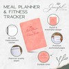 Weekly Meal Planner and Fitness Tracker - Log Workouts, Track
