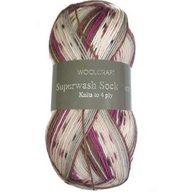 Woolcraft Superwash 4ply sock yarn 100g Milano 2147