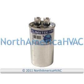 Fits Climatek Climatek Motor Run Capacitor 35 uF MFD 440 Volt Round Fits Trane CPT290 CPT0290