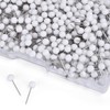 500 Pack Plastic Round Head Map Tacks Thumb Steel Point