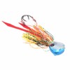 4Pcs 65g Fishing Artificial Baits Silicone Skirts Lures with Hook