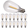 addlon LED Replacement Bulbs 1W S14,15 Pack Waterproof E17 Screw