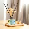 L'odeur Vill Reed Diffuser Set, 6.7 oz(200ml) White Jasmine Scented