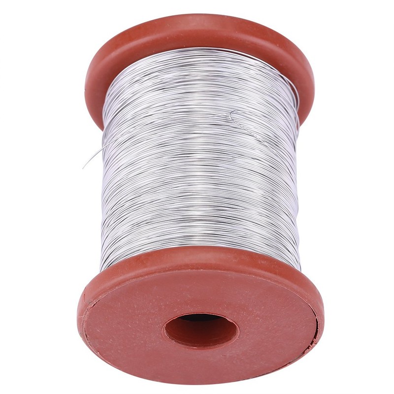 TOPINCN Stainless Steel or Iron Wire, 500g Roll for Beehive
