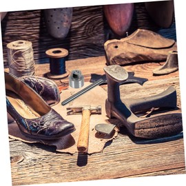 Gogogmee 1 Set shoe boots DIY buckle shoelace hook repair tool rivet tool speed hooks for boots Eyelet leather laces for boots shoelace buckles installation tool Toolkit steel brass
