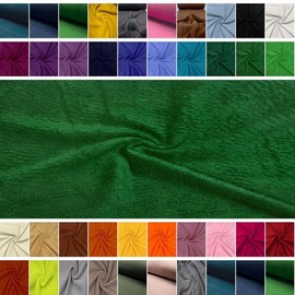 Fabrics-City Christmas Green Polar Fleece Anti-Pilling Fleece Fabric Material, 2578(Christmas Green)