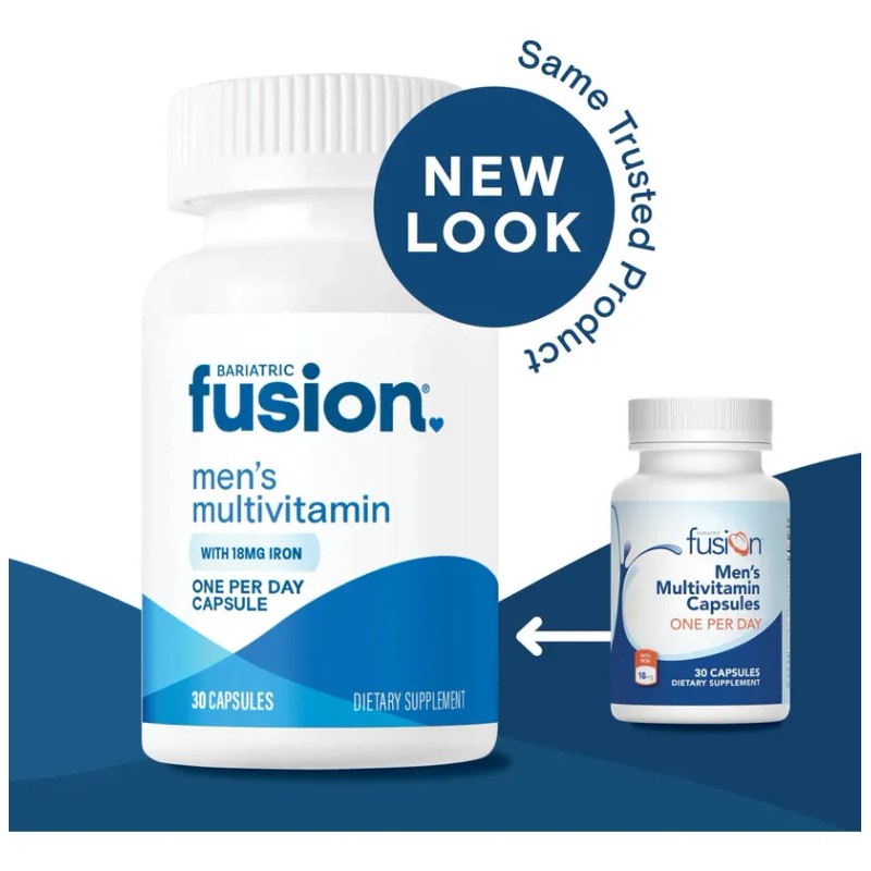 Bariatric Fusion Mens Multivitamin Capsules One Per Day 30 Caps