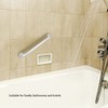 Bathroom Space Aluminum Bathtub Handle Anti-Skid Handrail Grab Bar for
