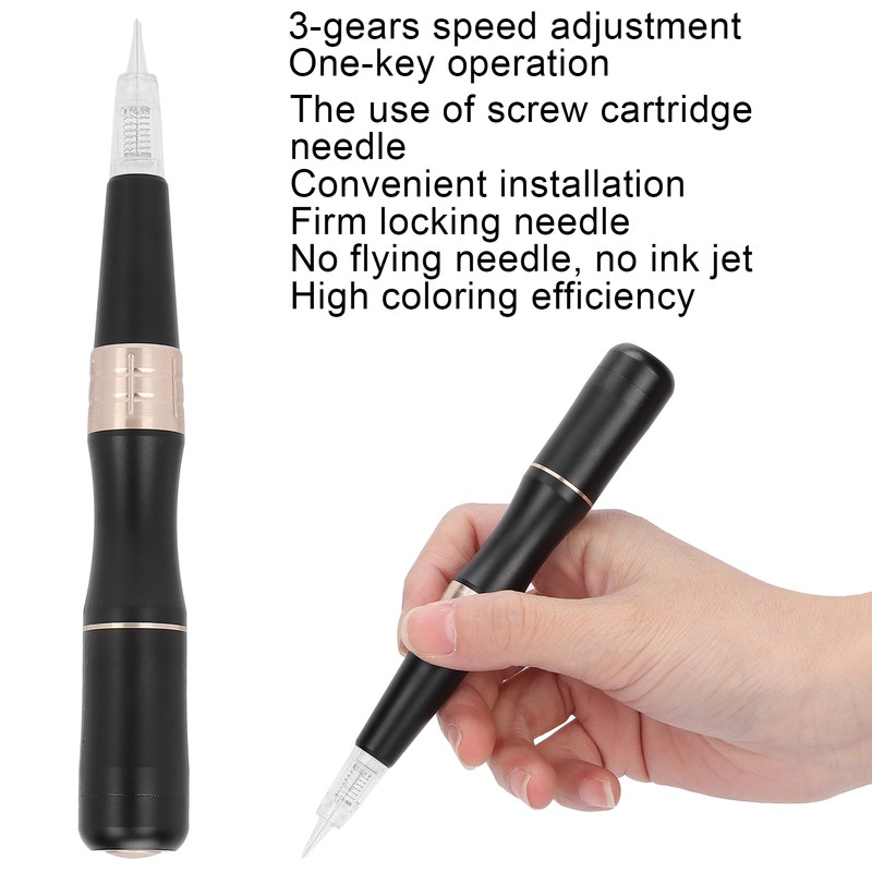 Eyebrow Lip Eyeliner Tattoo Pen Machine Wireless Microblading Machine