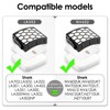 (4 Pieces) 1 HEPA + 3 Foam & Felt Filters