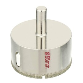 uxcell 55mm Diamond Coated Glass Hole Saw Drill Bits for Ceramic Tile Marble Rock Porcelain Bottles Pots Brick