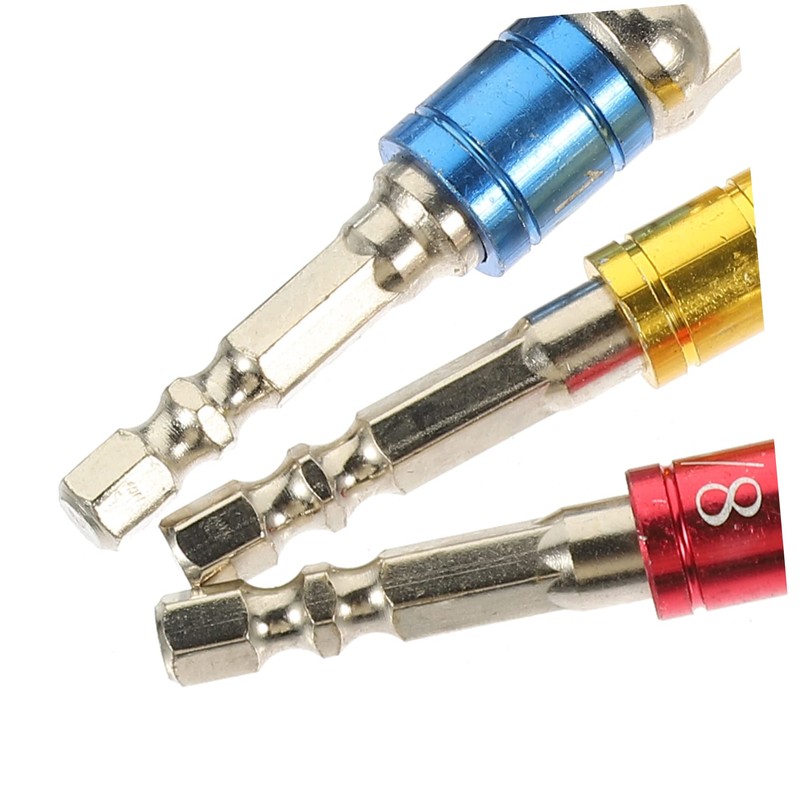 DOITOOL 1set Right Angle Drill Adapter Impact Driver Bit Drill