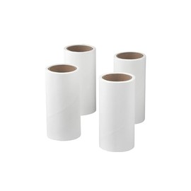 Ikea BASTIS Lint Roller Refill Set of 4, White (301.411.26)