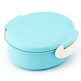 Kirsch Blute KB1 Round Lunch Box, Plain, Blue