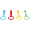 Yosoo Baby Pull Up Rings, 4pcs Baby Pull Up Rings