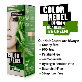 Color Rebel Hair Colour Green 100mL