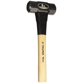 Truper 33186 6-Pound Sledge Hammer, Hickory Handle, 16-Inch
