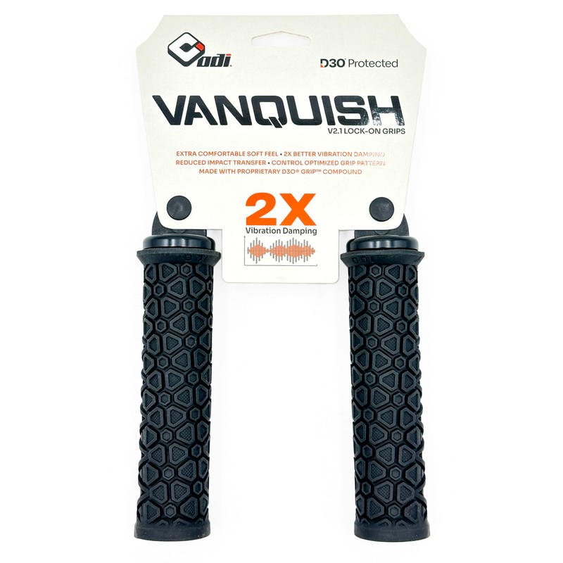 ODI Vanquish v2.1 Grips Black/Graphite, Pair