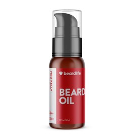 Beardlife Beard Oil, 50ml - Australian Made & Owned Since 2014 - Made With Argan, Almond, Jojoba & Grapeseed Oil. (50ml, Ned Kelly)