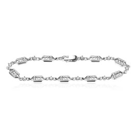 Does Not Apply Phi Sigma Sigma Bracelet - Sterling Silver (PSS-B001)