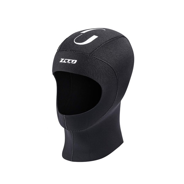 ZCCO Bonnet de plongée en néoprène 3 mm pour garder au chaud, durable, extensible pour plongée sous-marine, surf, kayak, natation, voile, canoë, équipement de pêche (5 mm, XL)