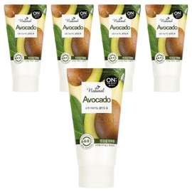 On the Body The Natural Avocado Mild Cleansing Foam, 120g, 5 Pieces / 온더바디 더 내추럴 아보카도 순한 클렌징 폼, 120g, 5개