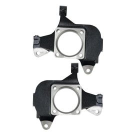 Torchbeam 2PCS Steering Knuckle & Wheel Bearing Hub Assembly Fit for 2001-2010 Silverado 2500 HD, 2001-2010 Sierra 2500 HD, 2005-2006 Silverado 1500, Front Left&Right Replaces 698016+698017