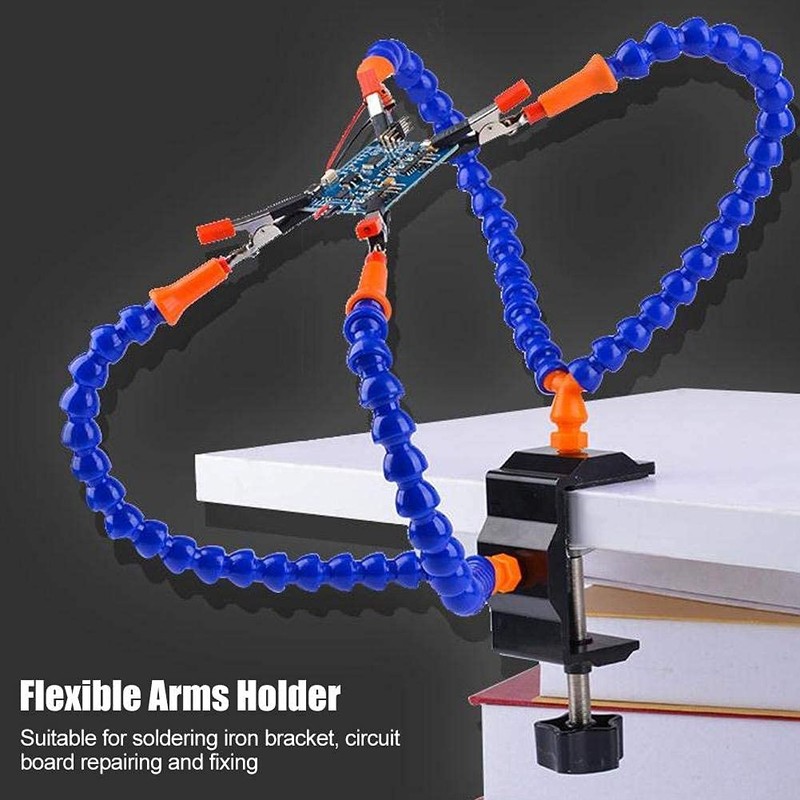 Octopus Clamp Circuit Board Fixing Tool Desk Clamp Flexible Arm