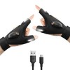 Guantes de Linterna,Regalo ideal para hombres,Guantes con LED, Mecánico, Electricista