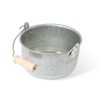 Matsunoya Galvanized Bean Bucket (Small), Made in Japan