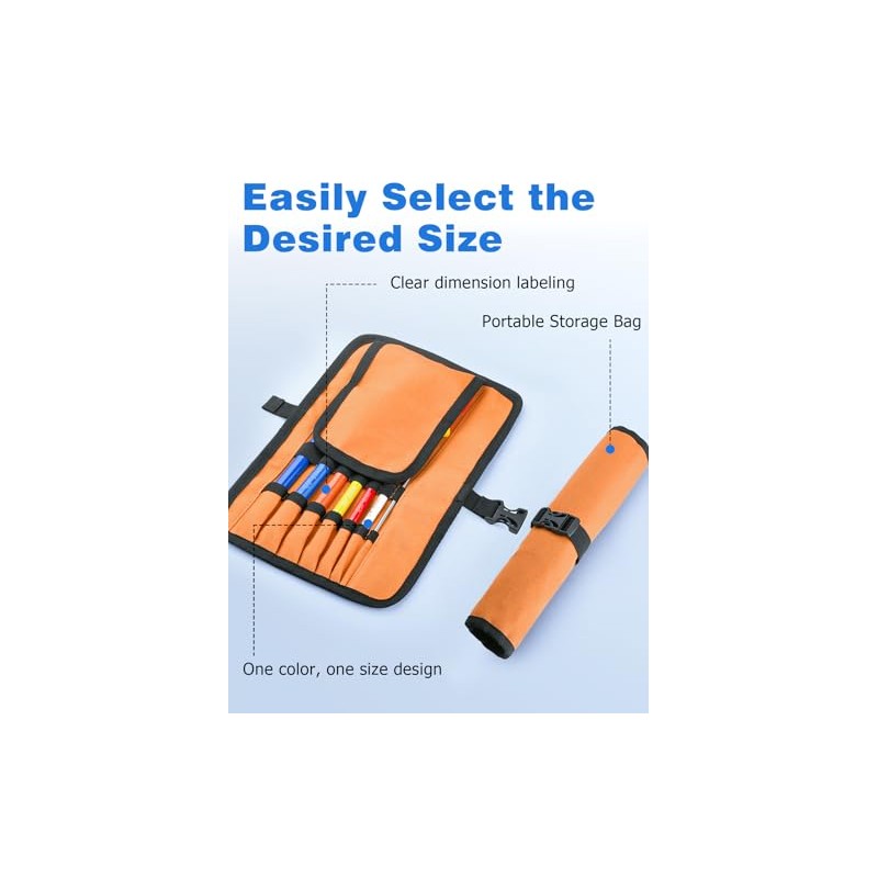 Mellbree 7-Piece Heavy-Duty Rope Splicing Tool Kit