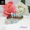 Swan Lake handmade nail tips✨ - Short stiletto / 백조의호수