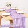 12 Pack Lavender Cheesecloth Table Runner 20 x 120 inch