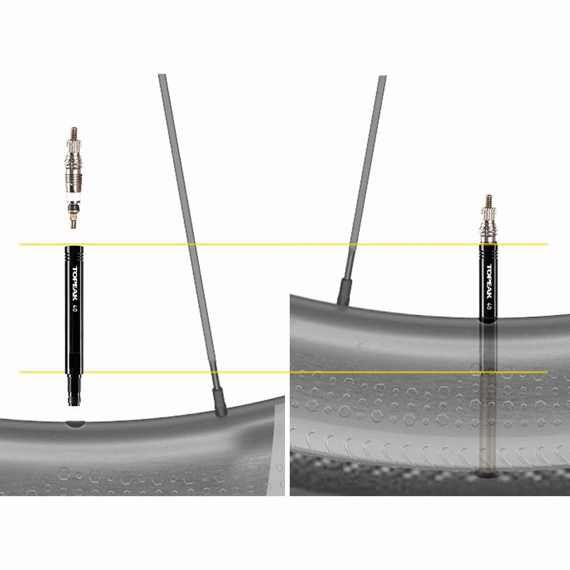 TOPEAK Valve Extender 40mm TOPEAK