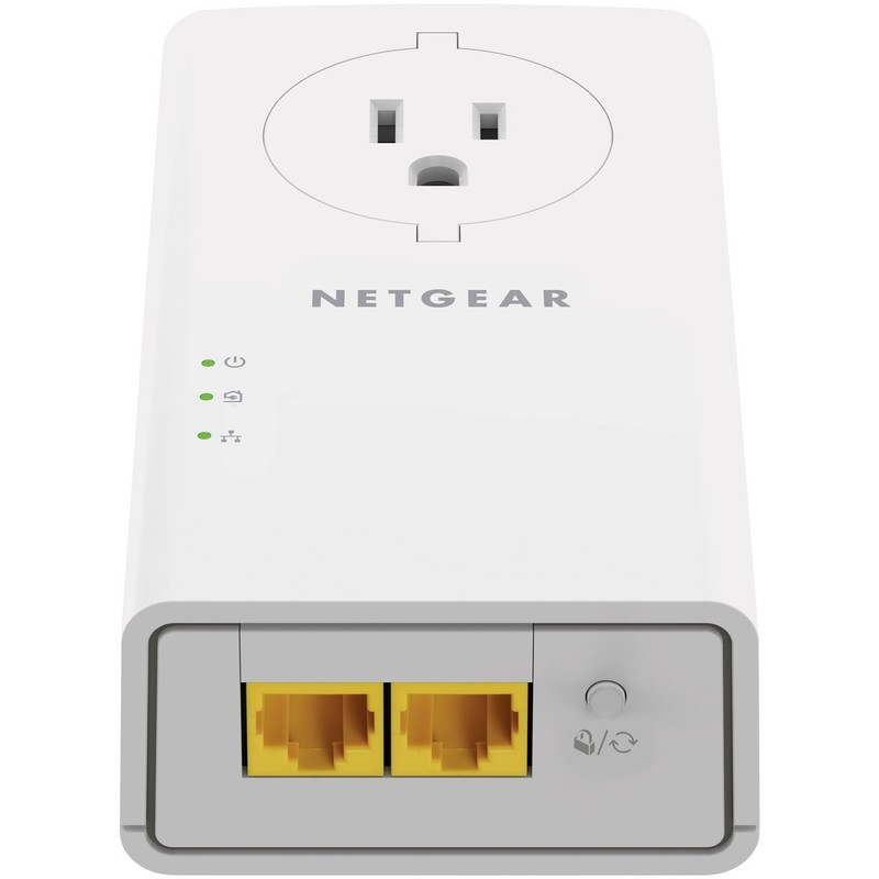 NETGEAR Powerline Adapter Kit, 2000 Mbps Wall-Plug, 2 Gigabit Ethernet