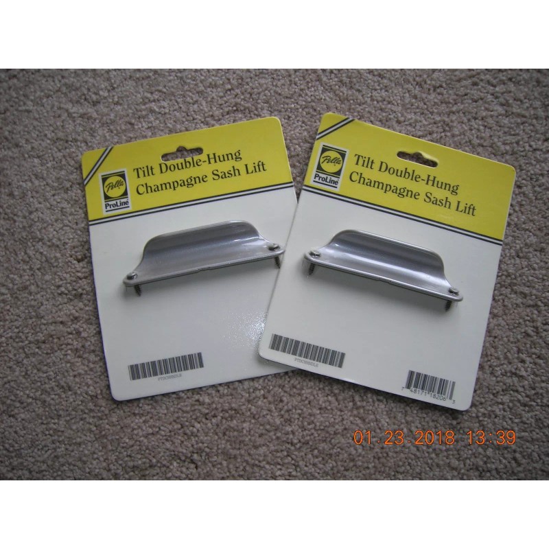 PELLA ((2)) Pella Windows Pro-line Champagne Tilt Double-Hung Window Sash