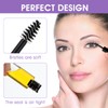 27PCS Mascara Tube and Wand for Castor Oil, 3ML Mini