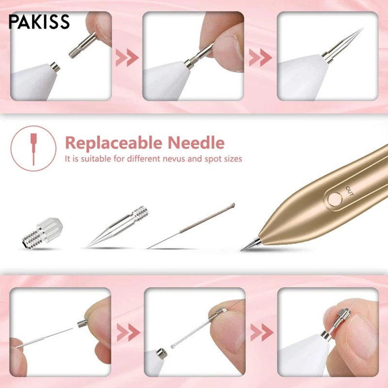 PAKISS 2026 Professional 9-Level Adjustable Beauty Pen for Skin Imperfection