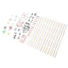 Electronic Component Kit LED Diodes 30 Values Resistors Ceramic Capacitor