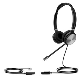 Yealink Headset with Microphone 3.5mm Headphone with Mic for PC Computer Laptop Phones Teams Certified Work Office Headset