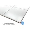 Tenedos 6x6 Matte White Ceramic Wall Tile – Square 6