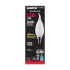 Satco S21295 - 3 Watt LED CA10 Decorative Frost Light