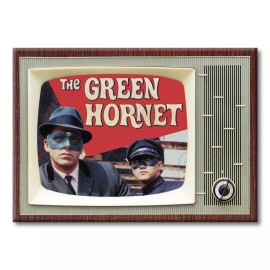 THE GREEN HORNET TV Show TV 3.5 inches x 2.5 inches Steel FRIDGE MAGNET