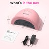 UV LED Nail Lamp for Gel Polish, 48W UV Light