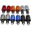 MOMOALA 7/8 Inch 22mm Universal Motorcycle Handlebar Ends Plug Grip