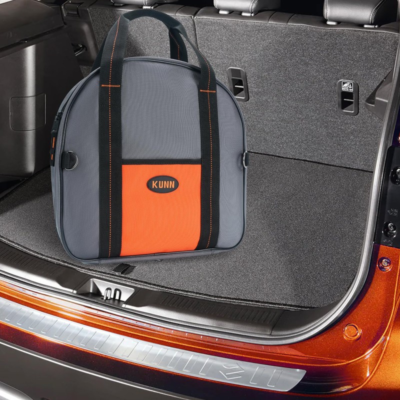 KUNN 14 Inch Jumper Cable Bag Durable Tools Cable Storage