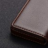 Blue Pu Leather Business Card Case Magnetic Name Card Holder